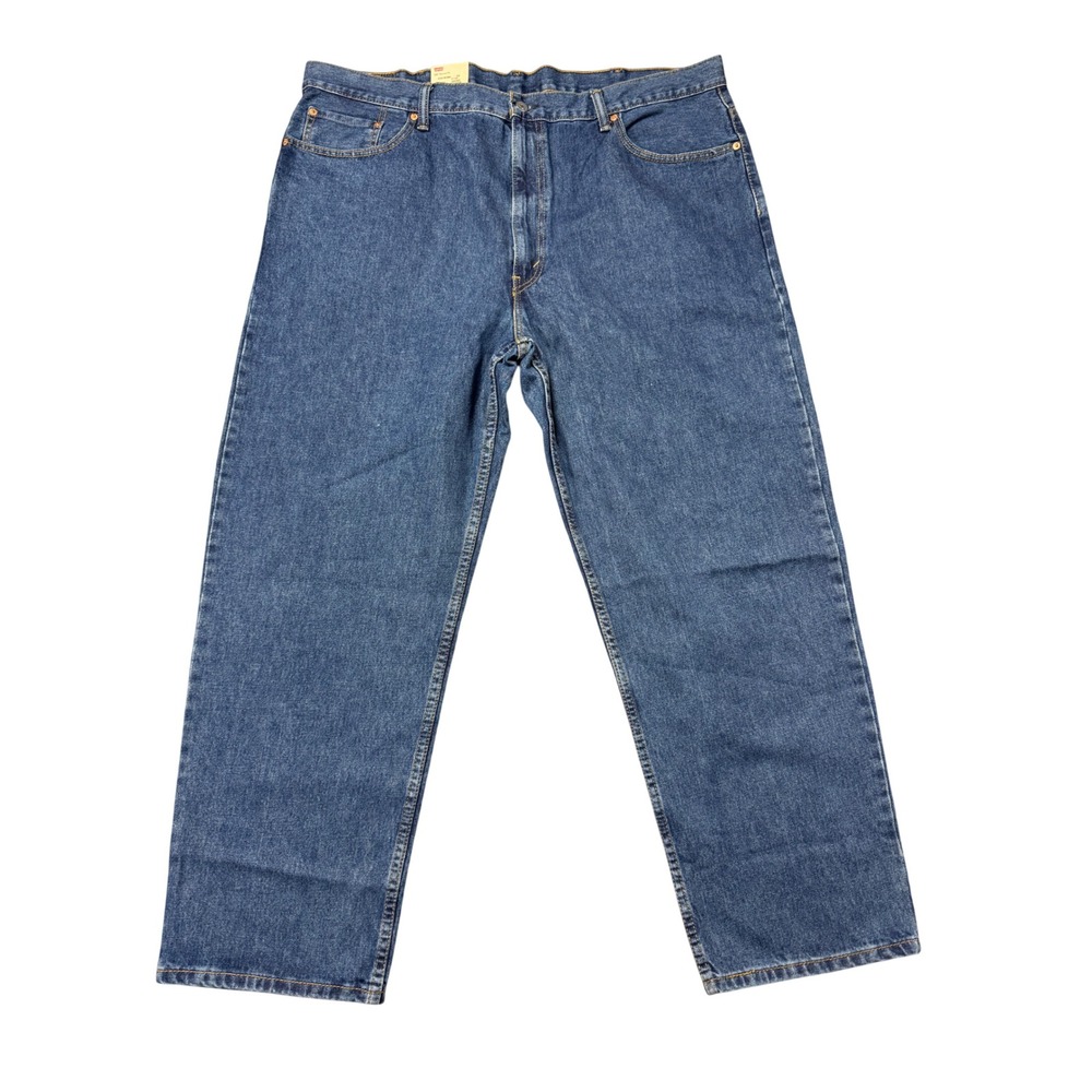 Levi's 550 Relaxed Fit Jeans Mens 44x30 Blue New Tapered Leg Denim